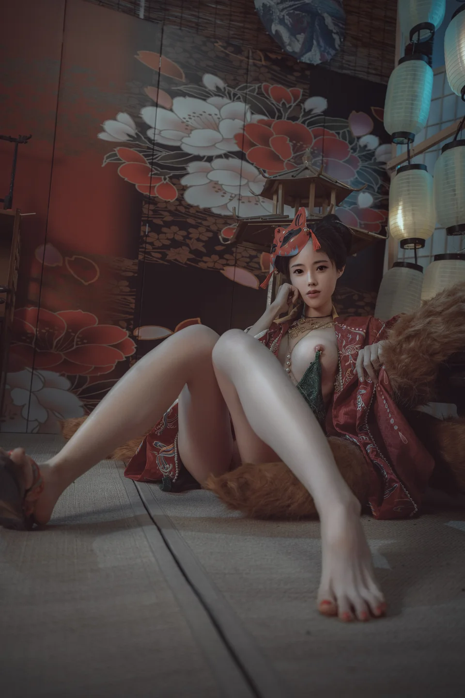 钛合金TiTi - 青丘赤狐 [64P-825MB] tg@simisebaisi 【丝足阁】028.webp